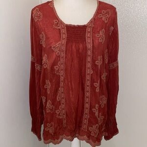 Johnny Was Embroidered Tunic